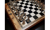 Шахматы подарочные "Аристократ" клен антик Шахматы подарочные "Аристократ" клен антик