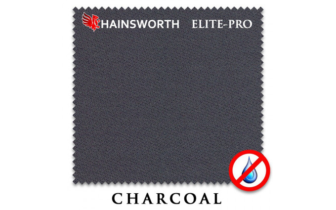 Сукно Hainsworth Elite Pro Waterproof 198см Charcoal Сукно Hainsworth Elite Pro Waterproof 198см Charcoal