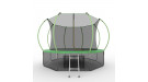 Батут EVO JUMP Internal 12ft (Green) + Lower net
